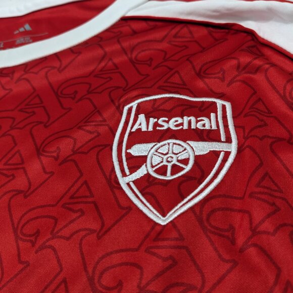 Gyokeres #14 Arsenal 26/26 Home Red Adidas Jersey - Picture 6 of 11